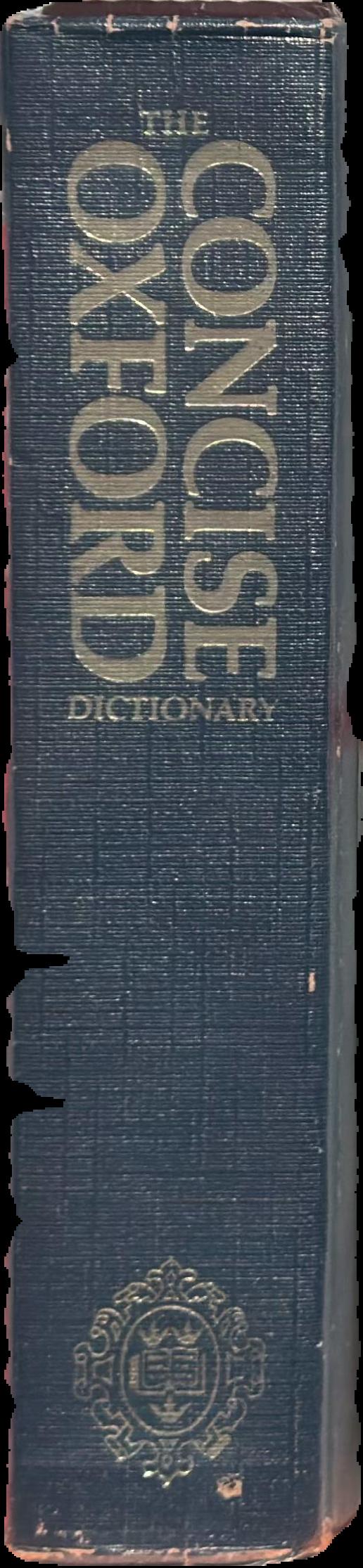 The Australian concise Oxford dictionary of current English / edited by Bruce Moore live cover