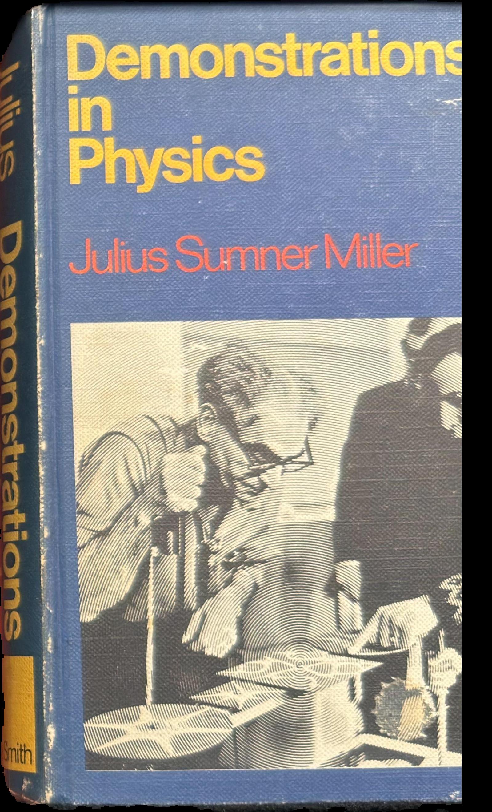 Demonstrations in physics live cover