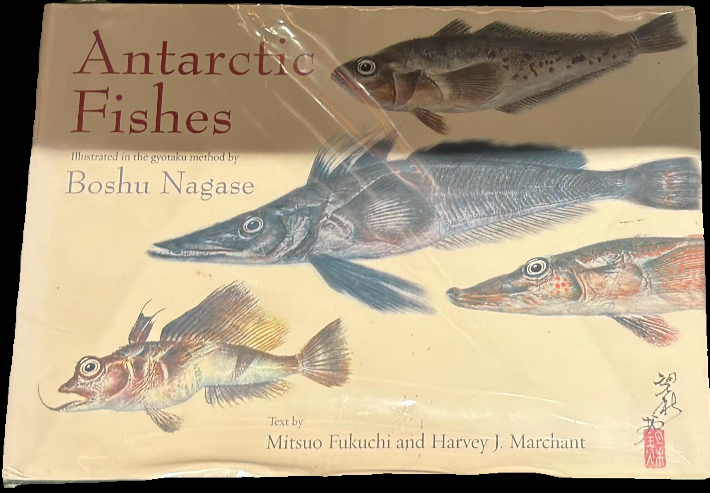 Antarctic fishes : illustrated in the gyotaku method live cover