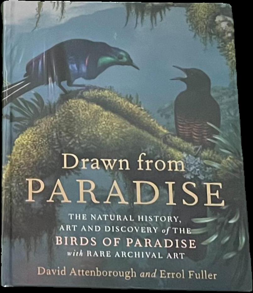 Drawn from paradise : the natural history, art and discovery of the birds of paradise / David Attenborough and Errol Fuller live cover