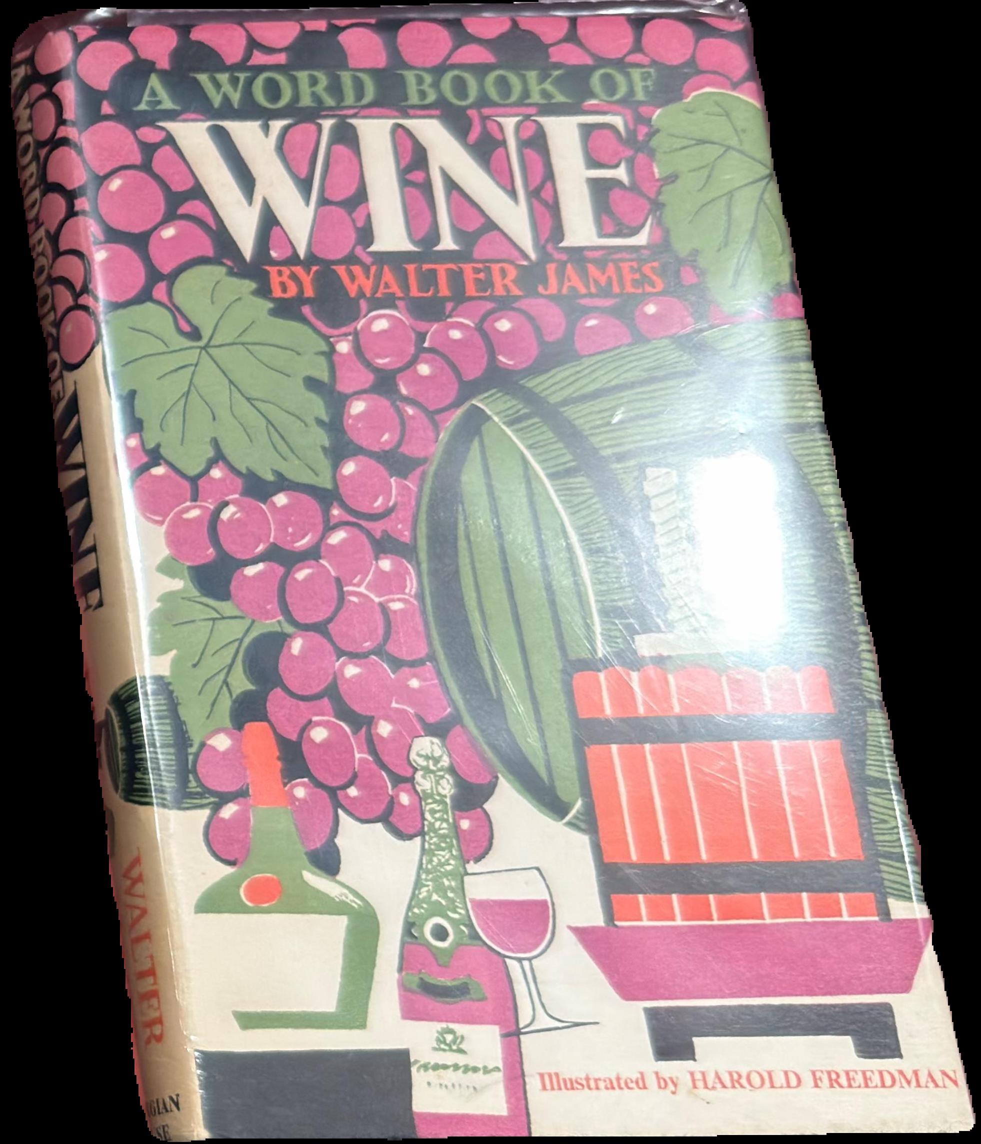 A word-book of wine live cover