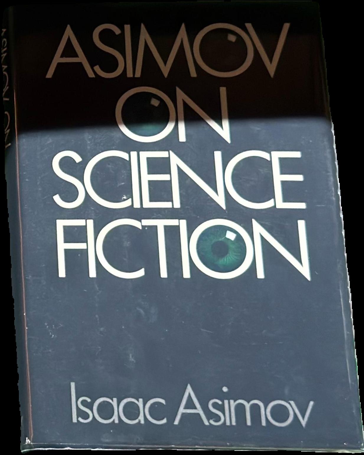 Asimov on science fiction live cover