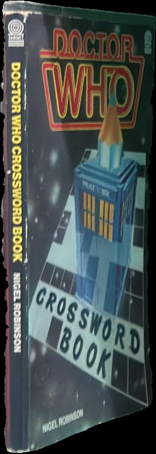 Doctor Who crossword book live cover