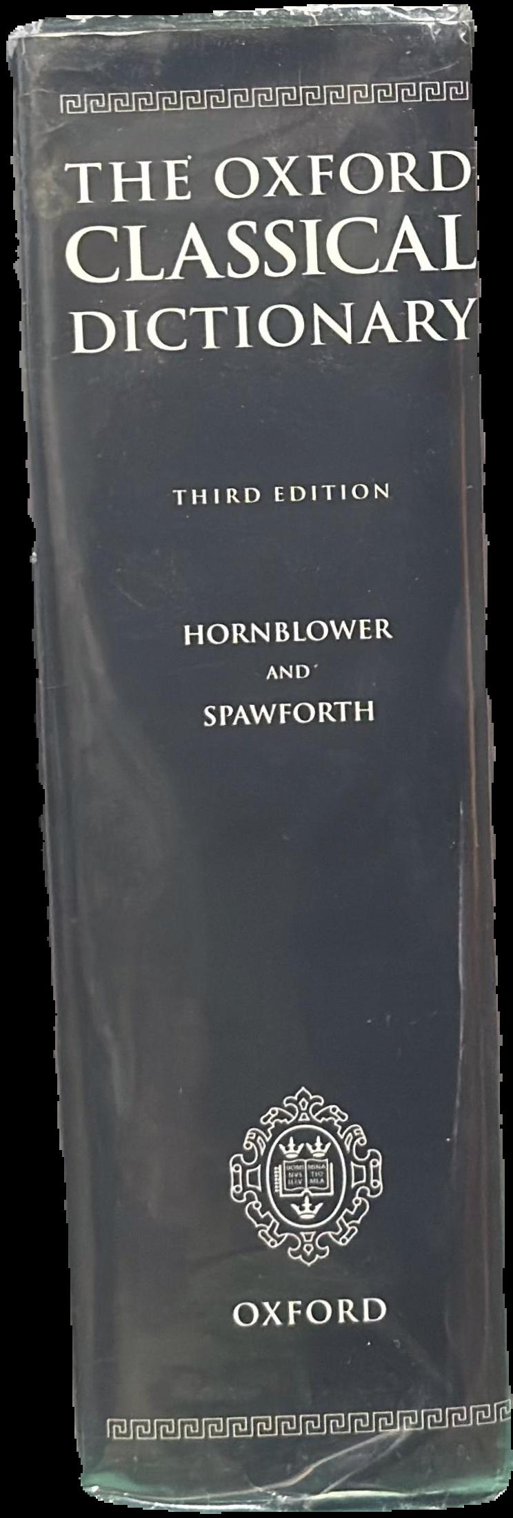 The Oxford Classical dictionary live cover