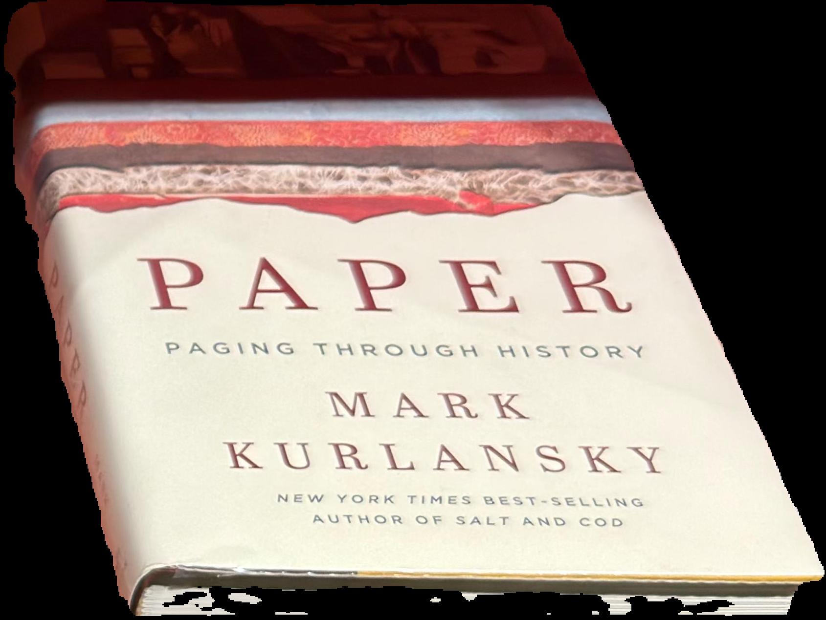 Paper : paging through history live cover