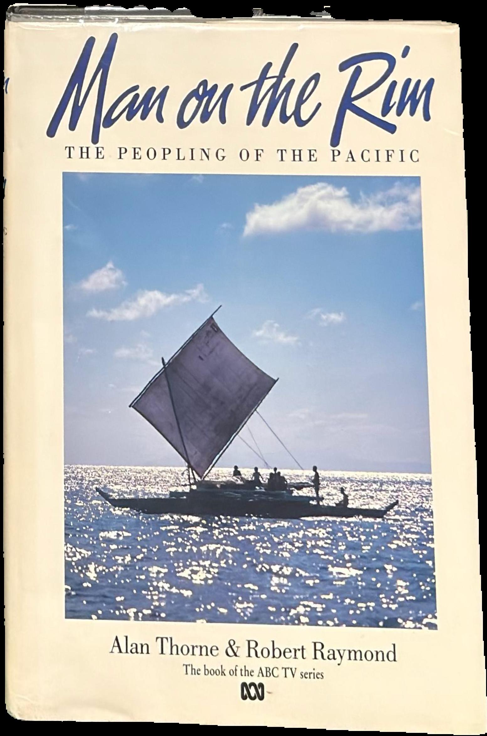 Man on the rim : the peopling of the Pacific live cover