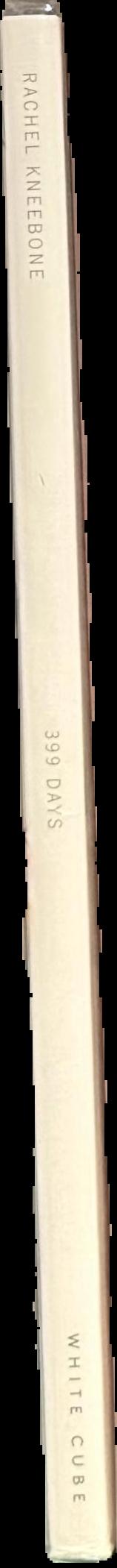 Rachel Kneebone : 399 days live spine
