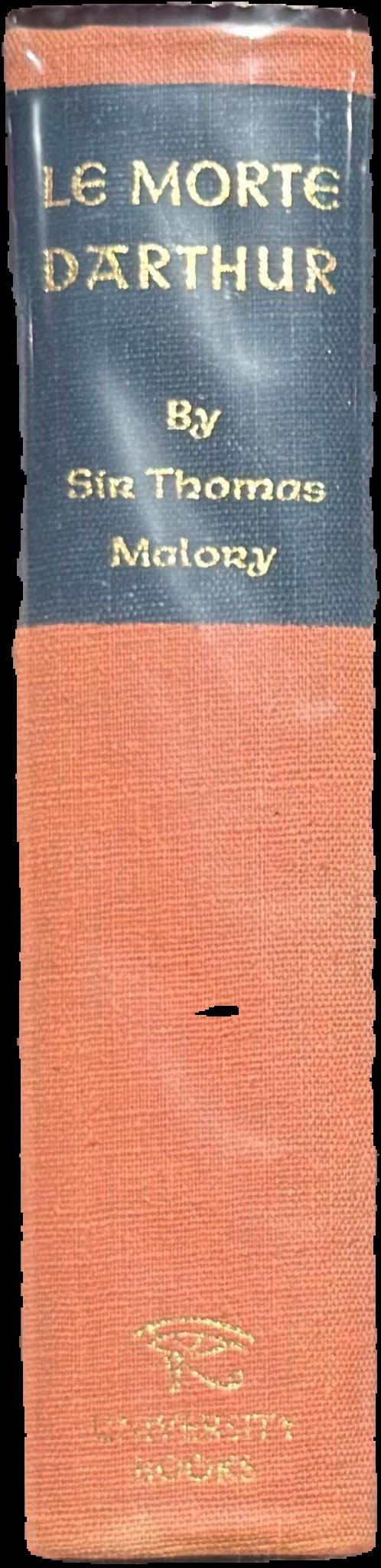 Le morte d'Arthur : the book of King Arthur and his knights of the round table live spine