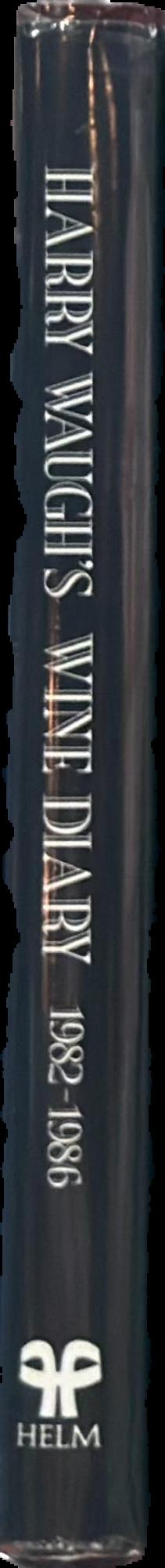 Harry Waugh's wine diary, 1982-1986 live spine