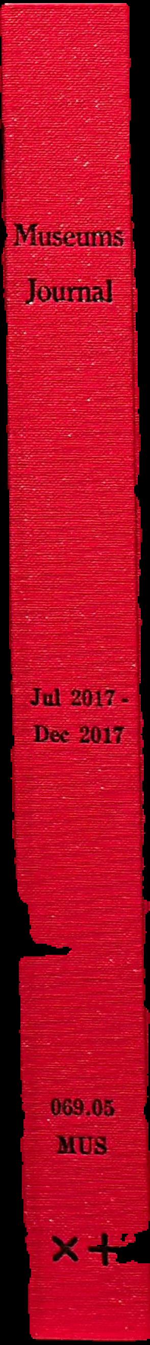Collections : a journal for museum and archives professionals live spine
