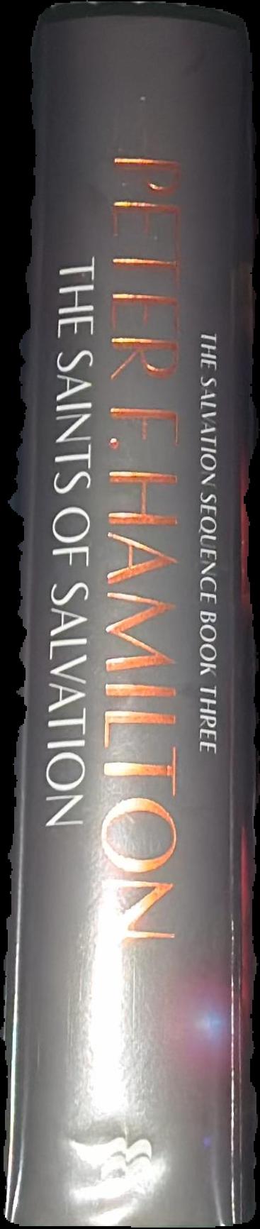 The saints of Salvation : book three of the salvation sequence / Peter F. Hamilton live spine