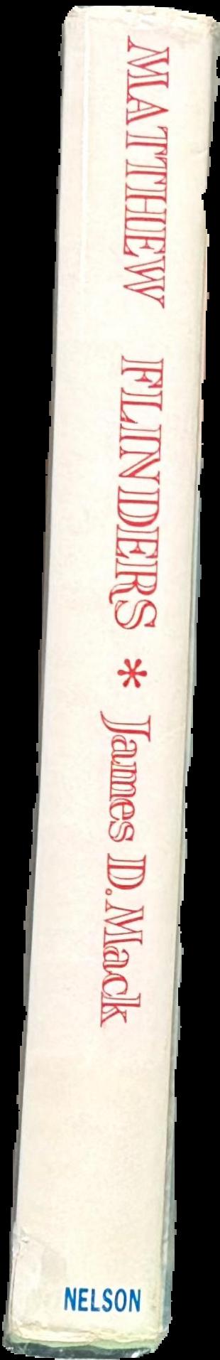 Matthew Flinders, 1774-1814 live spine