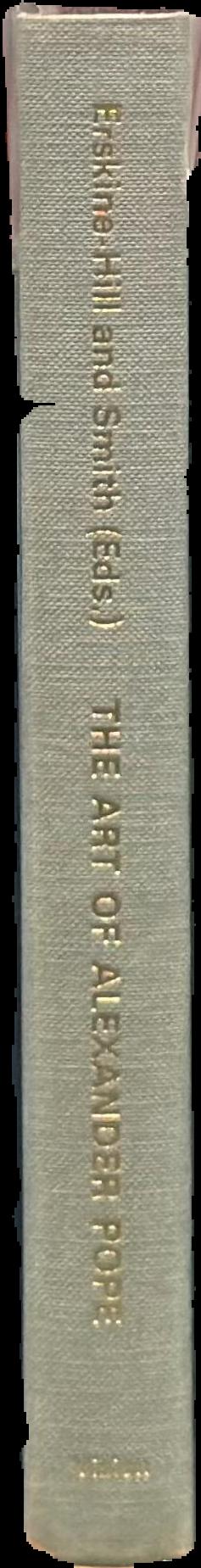 The art of Alexander Pope live spine