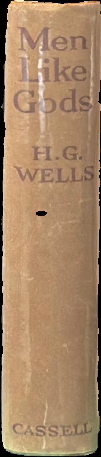 Men like gods / by H. G. Wells live spine