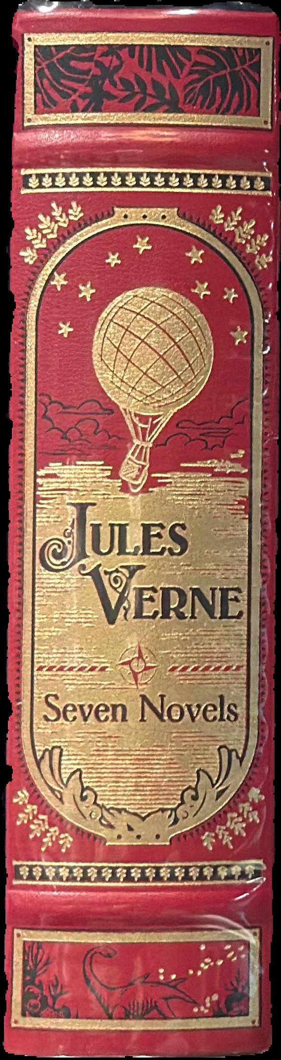Jules Verne : Seven novels live spine