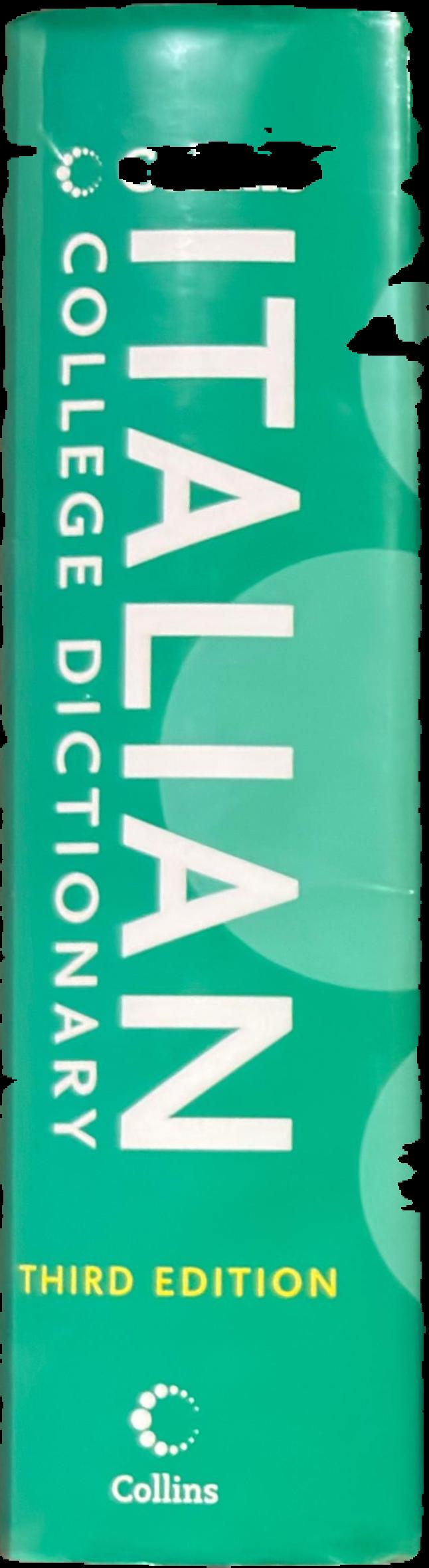 Collins Italian Dictionary live spine