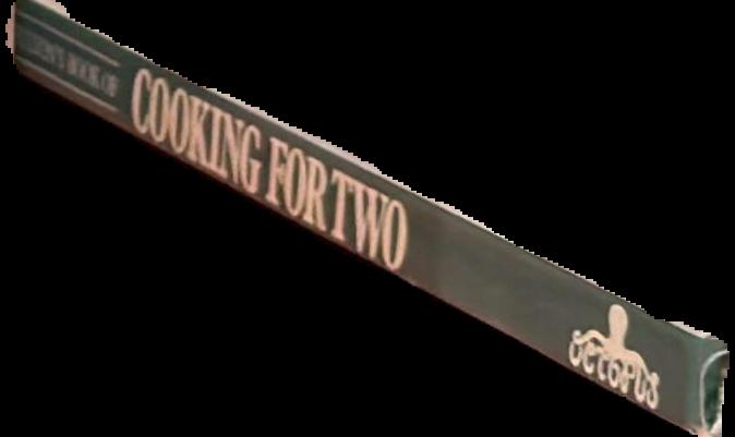 Margaret Fulton's book of cooking for two live spine