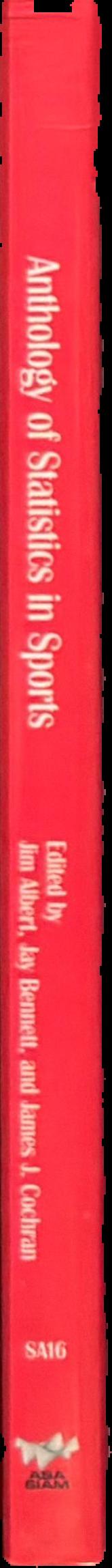 Anthology of statistics in sports live spine