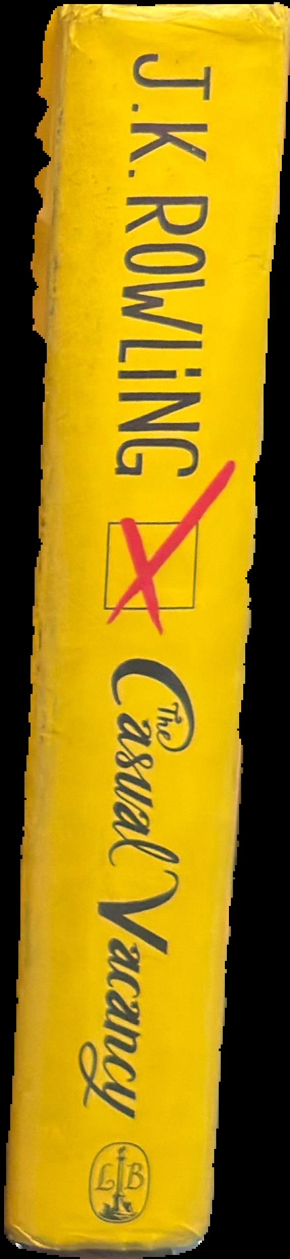 The casual vacancy live spine