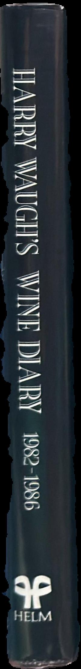 Harry Waugh's wine diary, 1982-1986 live spine