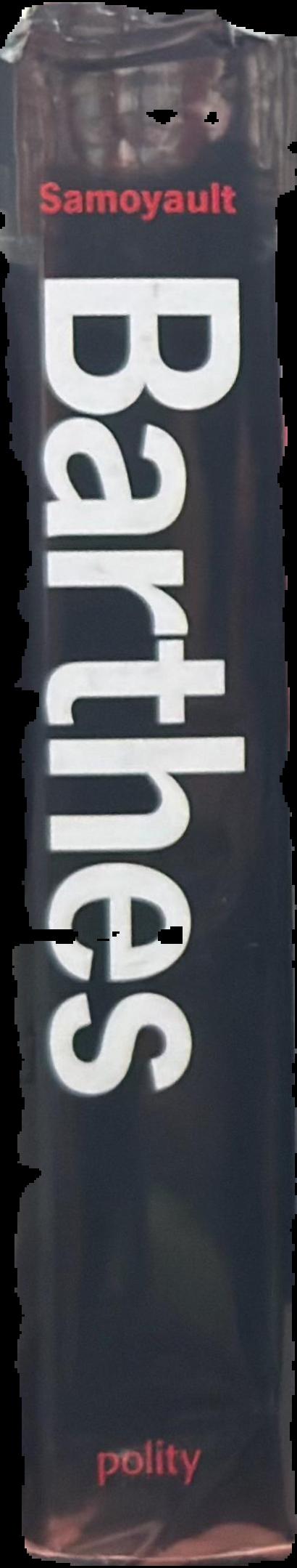 Barthes : a biography live spine