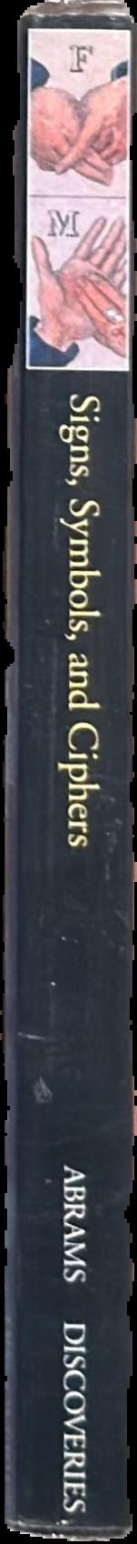 Signs, symbols, and ciphers live spine