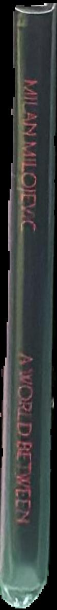 A world be-tween : a survey of prints by Milan Milojevic live spine