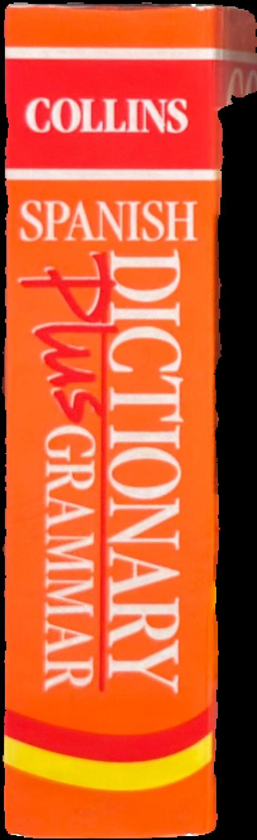 Collins Spanish dictionary live spine