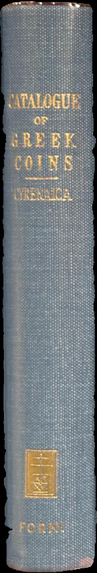 Catalogue of Greek coins : Peloponnesus (excluding Corinth) live spine