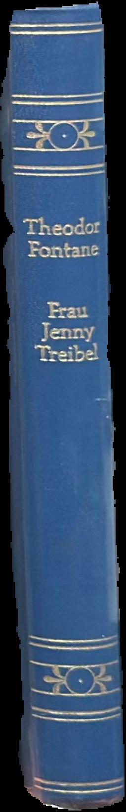 Frau Jenny Treibel / Theodore Fontane live spine