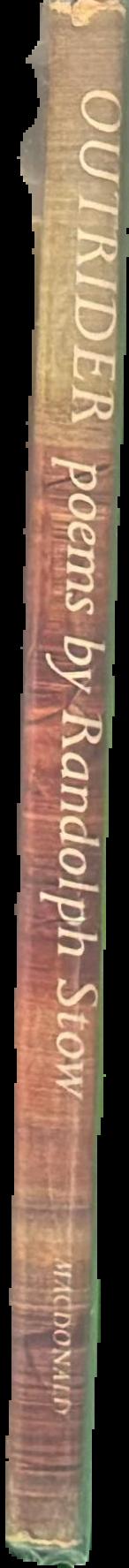 Outrider : poems 1956-1962 live spine