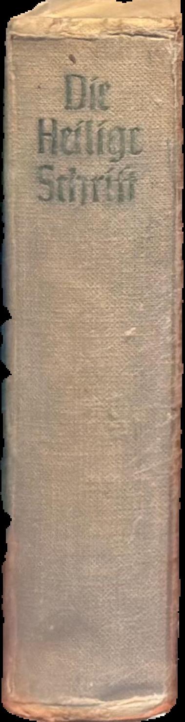Die Bibel oder die ganze heilige Schrift des alten und neuen Testaments nach der deutschen Übersetzung Martin Luthers live spine