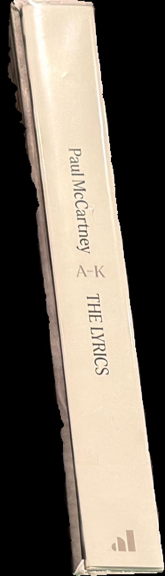 Paul McCartney : the lyrics : 1956 to present : [A-K] live spine