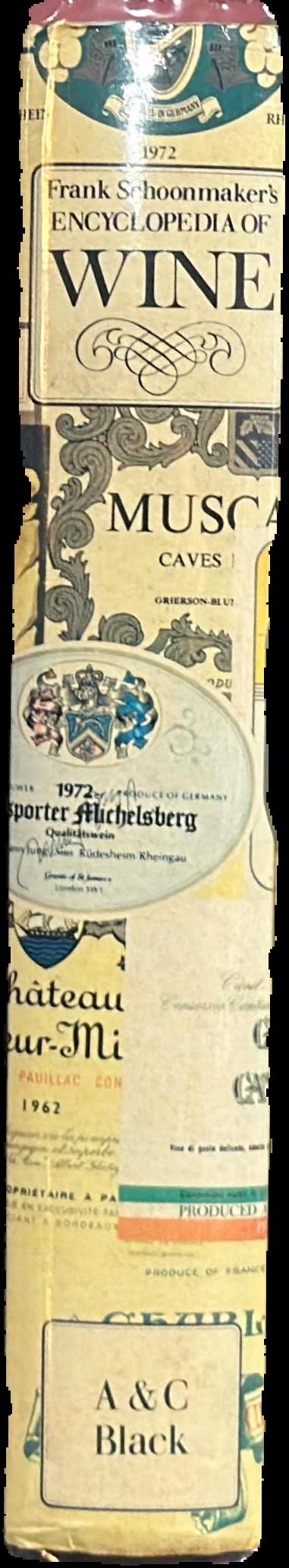 Frank Schoonmaker's encyclopedia of wine live spine
