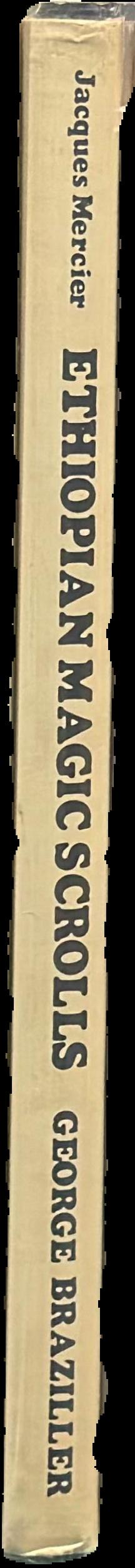 Ethiopian magic scrolls live spine