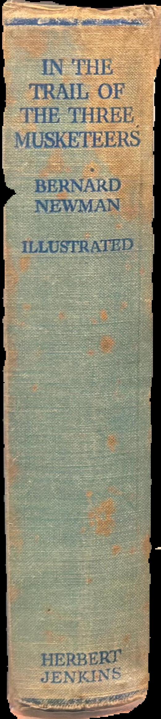 In the trail of the three musketeers live spine