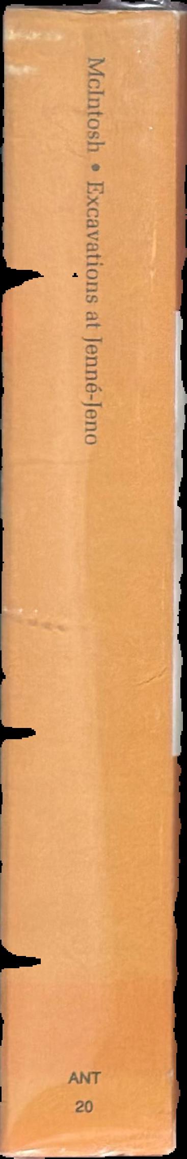Excavations at Jenne-Jeno, Hambarketolo, and Kaniana (Inland Niger Delta, Mali), the 1981 season / edited by Susan McIntosh live spine