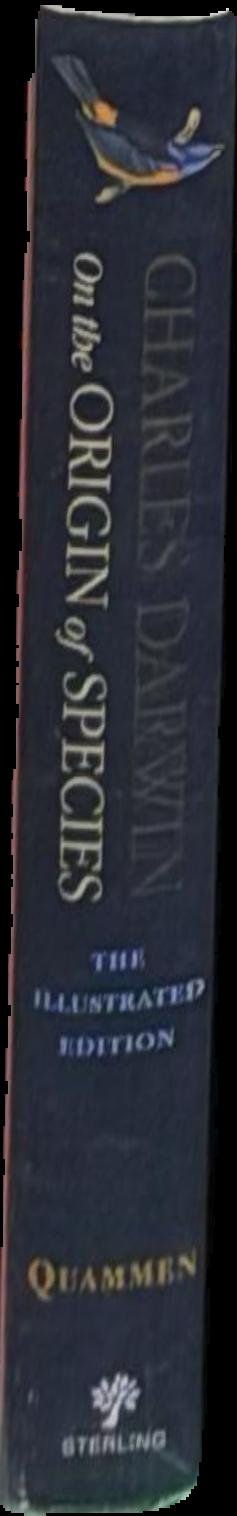 On the origin of species : the illustrated edition live spine