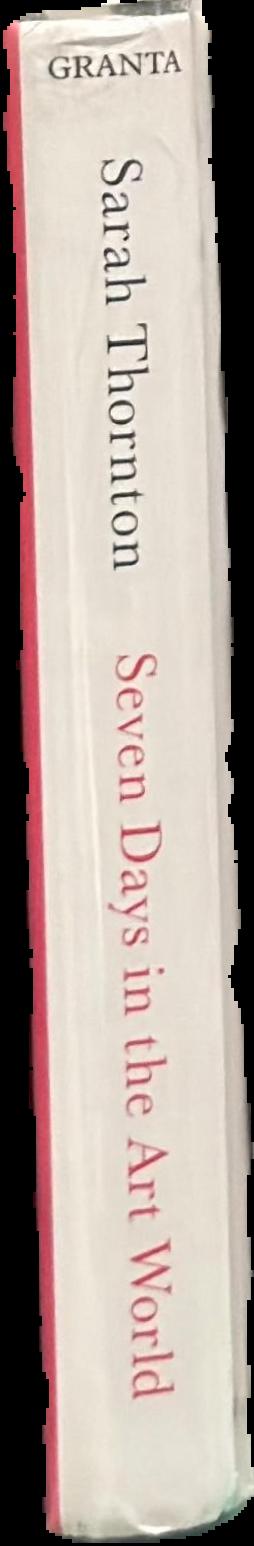 Seven days in the art world live spine