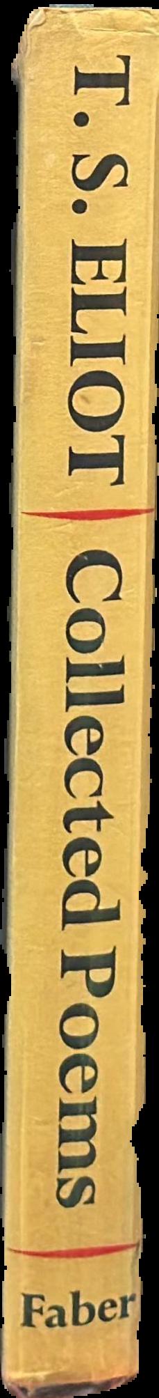 Collected poems : 1909-1962 live spine