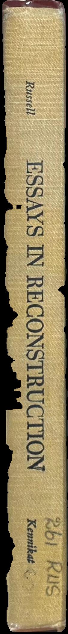 Essays in reconstruction live spine