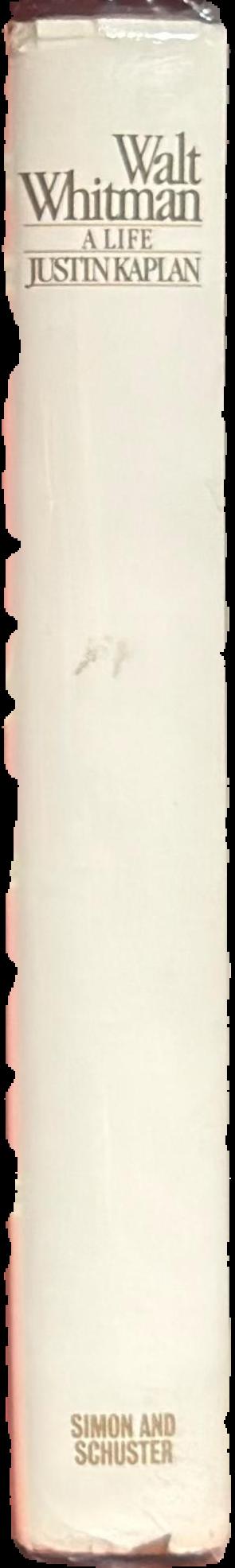 Walt Whitman : a life live spine