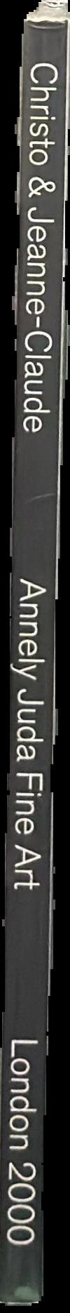 Christo & Jeanne-Claude : Black & white 2 March - 8 April 2000 / Annely Juda Fine Art live spine