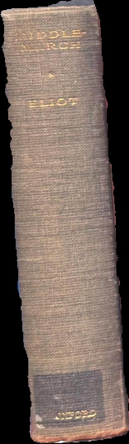 Middlemarch : a study of provincial life live spine