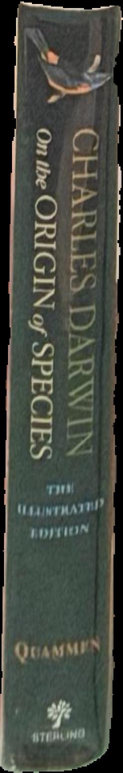 On the origin of species : the illustrated edition live spine