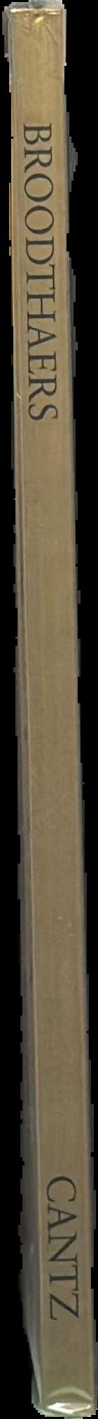 Marcel Broodthaers : catalogue of the editions, prints and books live spine