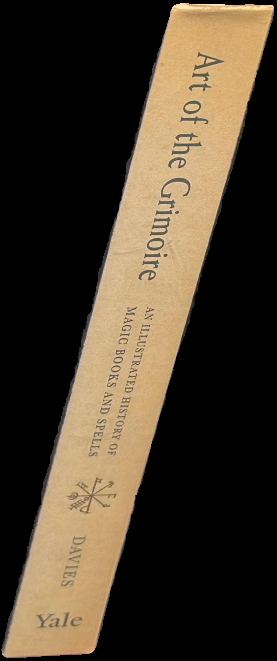 Art of the grimoire : an illustrated history of magic books and spells live spine