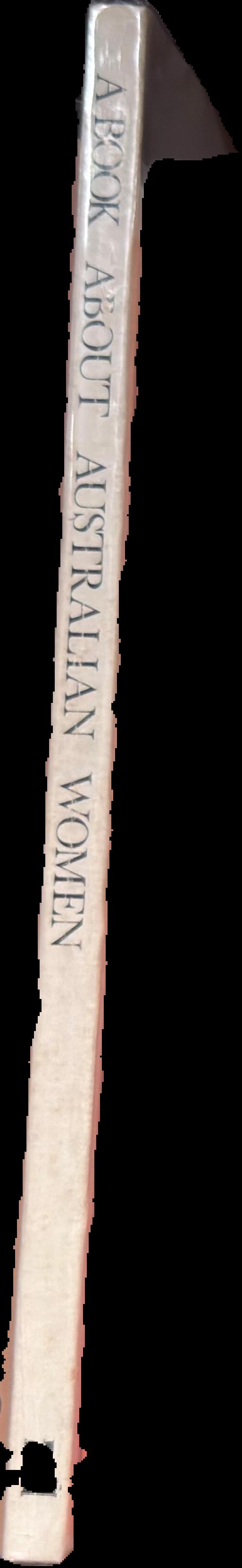 A book about Australian women live spine
