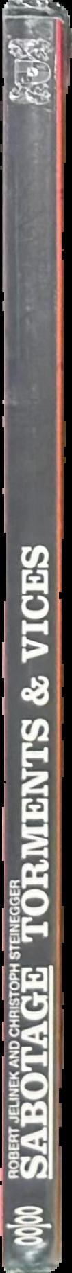 Sabotage : torments & vices, 1992-2002 live spine