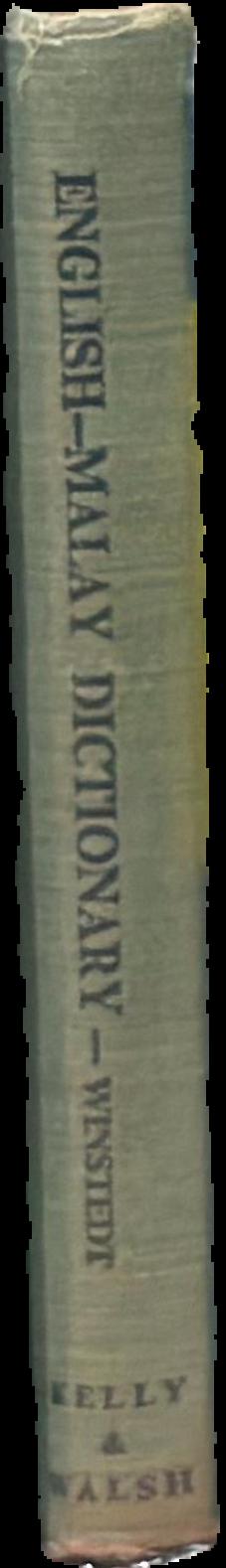 A practical modern English-Malay dictionary live spine